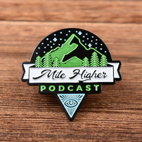 Mile Higher Podcast Lapel Pins