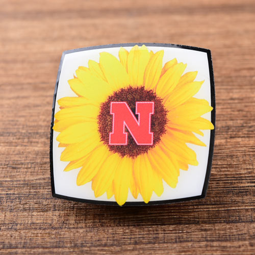 Sunflower Offset Printed Pins