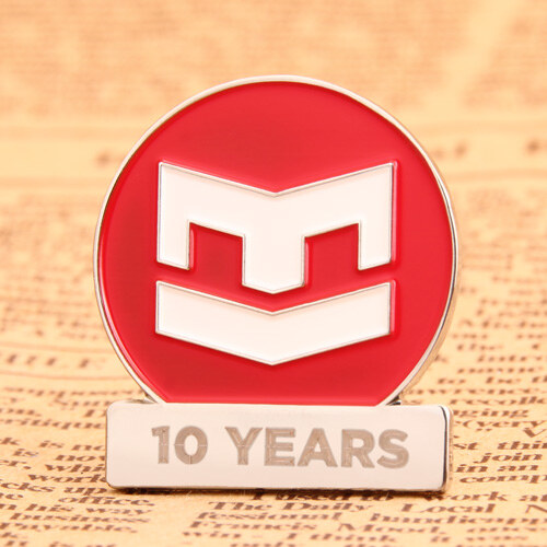 10th Anniversary Lapel Pins