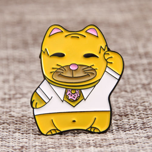 Mr. Cat Enamel Pins